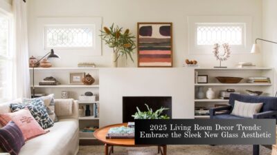 2025 Living Room Decor Trends: Embrace the Sleek New Glass Aesthetic