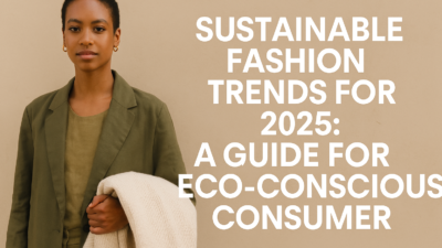 Sustainable Fashion Trends for 2025: A Guide for the Eco-Conscious Consumer