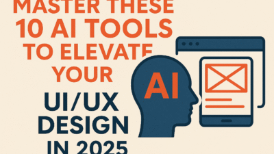 Master These 10 AI Tools to Elevate Your UI/UX Design in 2025